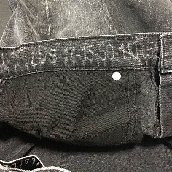 Agolde High Rise Distressed Black Jeans Size 32. - Picture 11 of 11